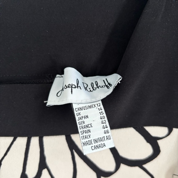 Joseph Ribkoff Women's Size 12 Multicolor Floral Cap Sleeve Shift Dress - Picture 3 of 6